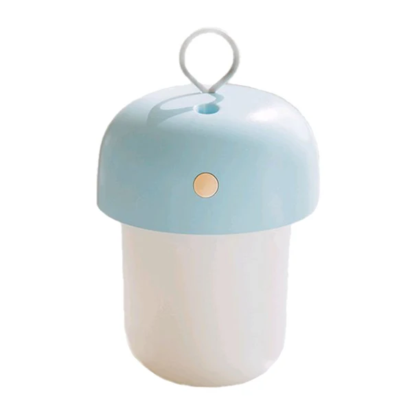 Smooth Max Maxb Portable Mini Humidifier with Lights USB Rechargeable for Home Office Blue Elite