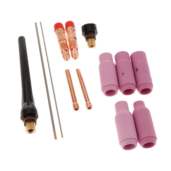 World-Class Max Maxb 13pcs TIG Welding Torch Nozzle Kit Tungsten Electrode for WP17 18 26 Exceptional