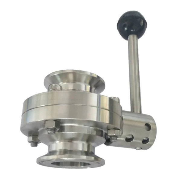 Natural Max Tri-Clamp Sanitary Butterfly Valve Stainless Steel 304 51mm Innovative