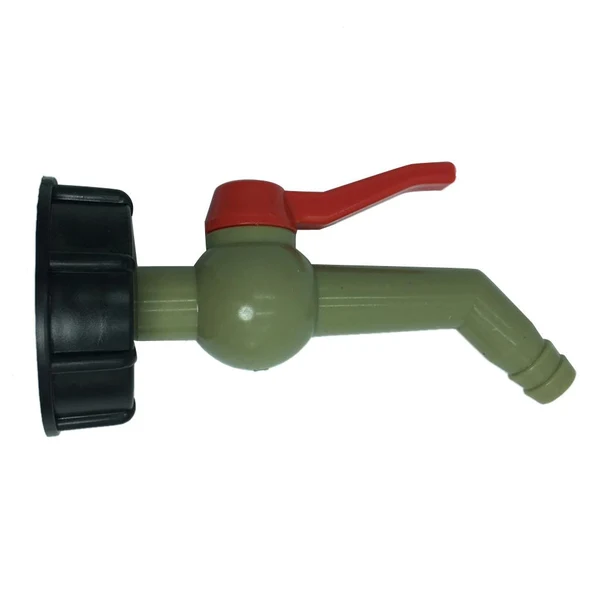User-Friendly Max 1000L IBC Tank Valve Tap Water Adapter 60mm Internal Coarse Teeth Model_2 Authentic