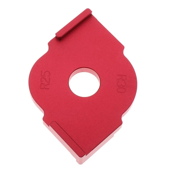 Relaxed Max Alloy Radius Jig Router Templates for Routing Rounded Corners R25 R30 Functional