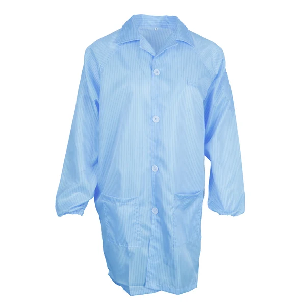 Reliable Max ESD Anti-Static Premium Lab Jacket Coat Women Medical Clothing Blue XXXL Luxury