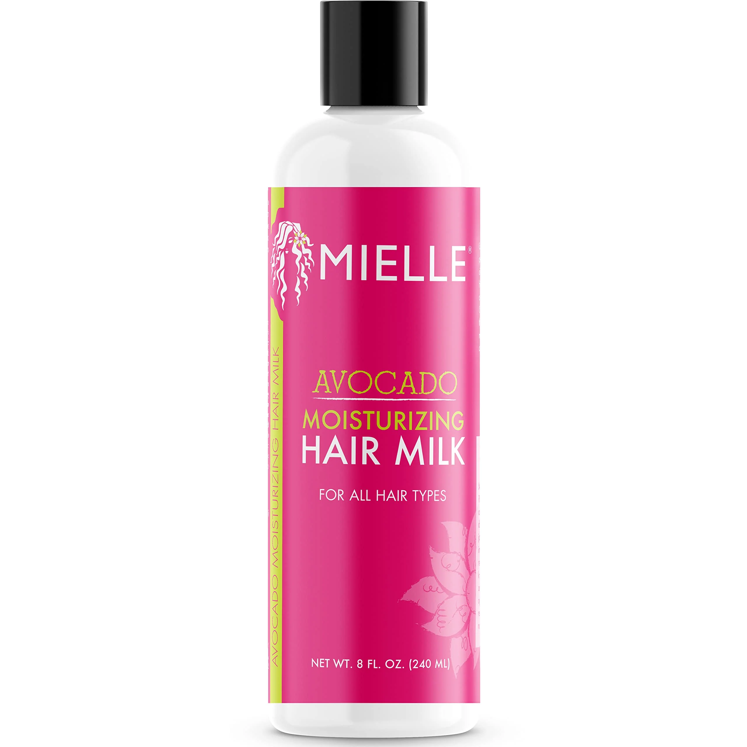 Powerful Mielle Organics Avocado Hair Milk for All Hair Types Moisturizing Lotion for Dry Hair 8 Ounces Fine