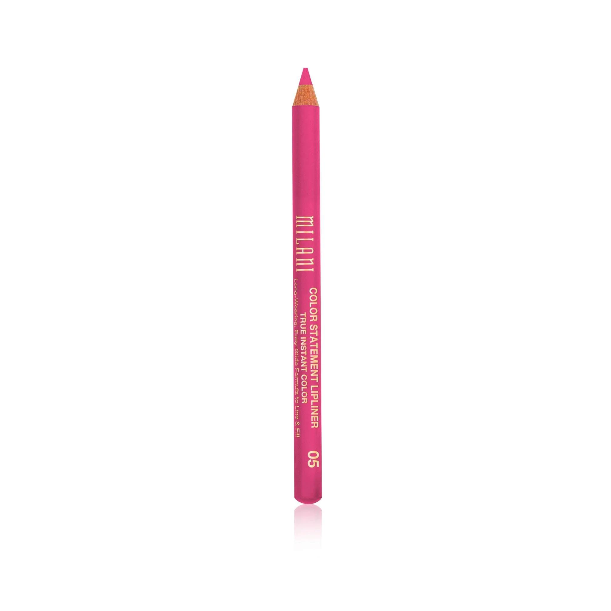 First-Class Milani Color Statement Lipliner - Haute Pink 0.04 Ounce Cruelty- Lip Pencil to Define Shape Fill Lips Durable