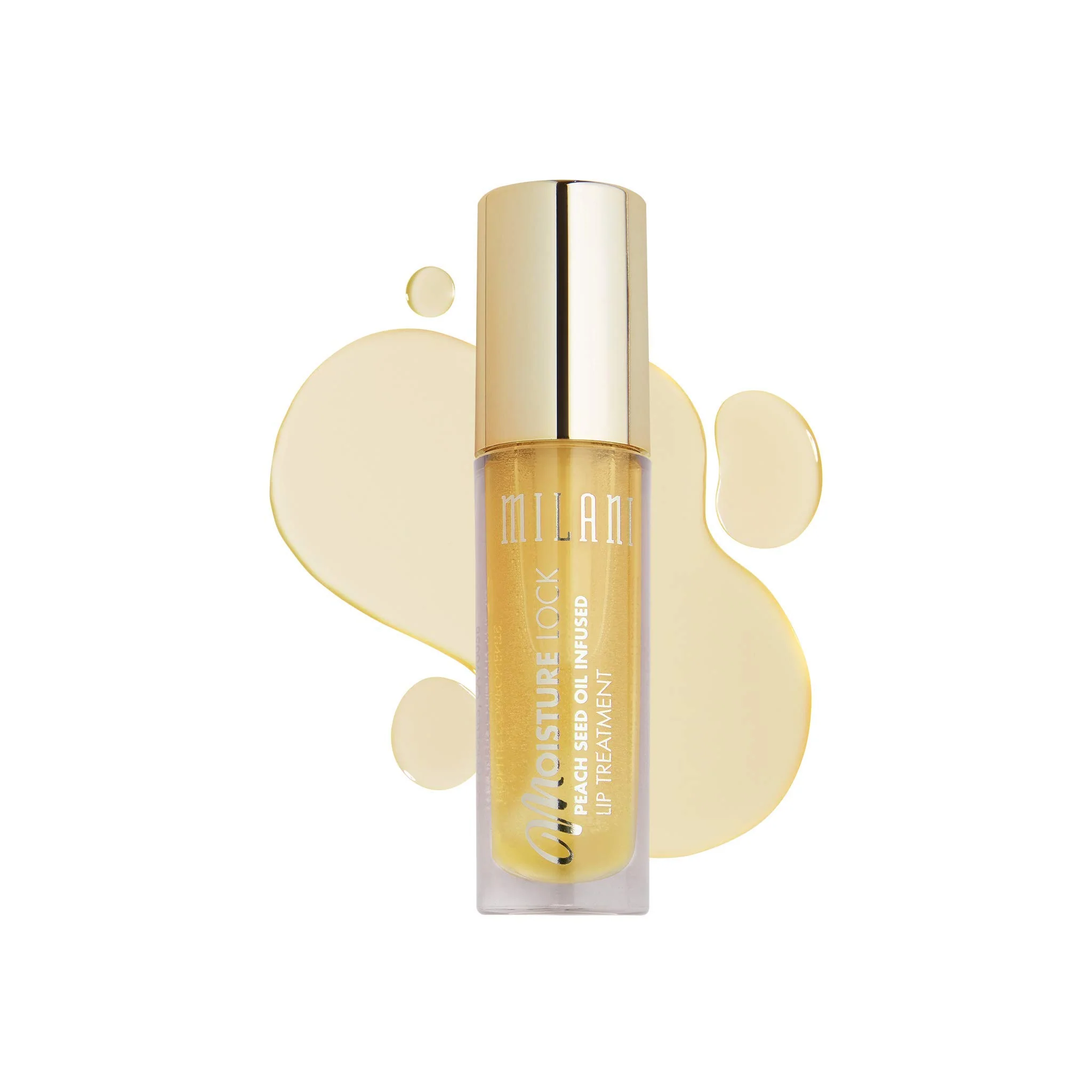 Safe Milani Moisture Lock Oil Infused Lip Treatment Protecting Pomegranate 0.10 Ounce Flexible