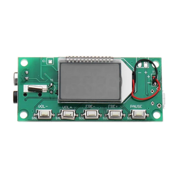 Clean Max DSP PLL 87-108 MHz WIRELESS MICROPHONE Digital Stereo FM Transmitter Module Soft