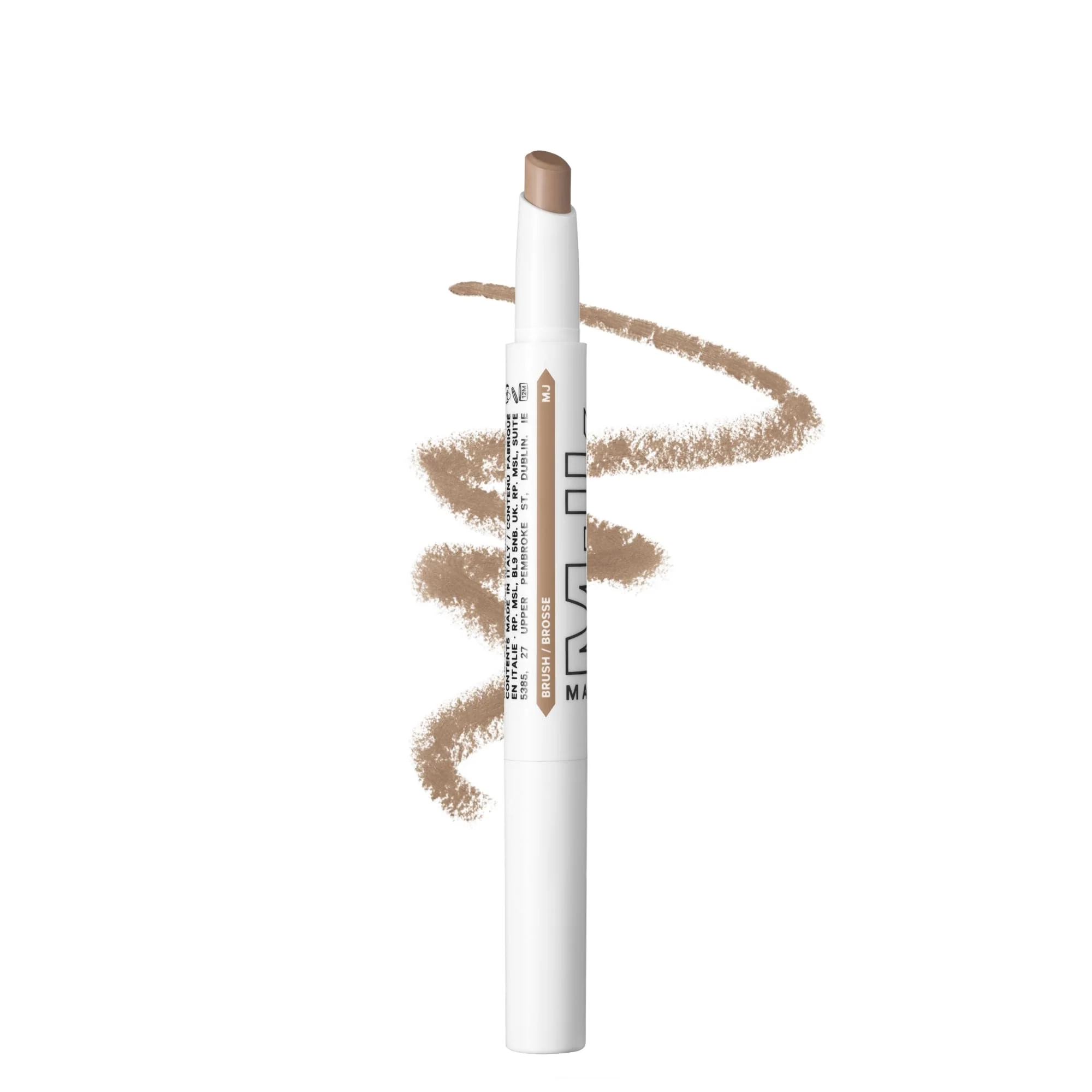 Artisan Milk Makeup KUSH Brow Shadow Stick - Fills Shapes Defines for Softer Fuller-Looking Brows for Up to 12 Hours - Waterproof Buildable Traditional