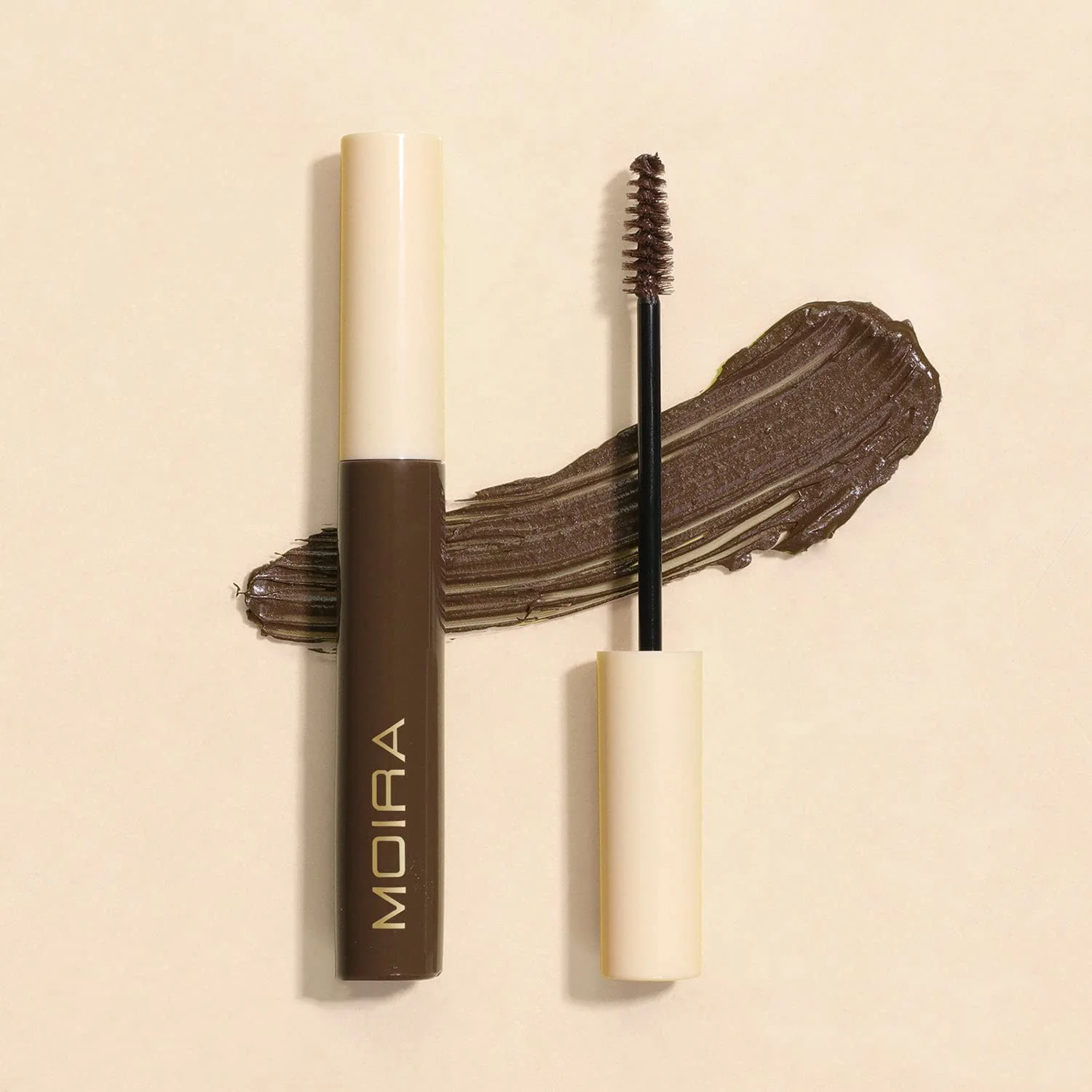 Durable MOIRA BROW DEFYING MASCARA Dark Brown Outstanding