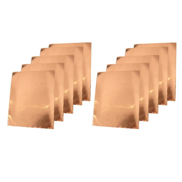 Green Max 10 Pieces Guitar Copper Foil Tape Single Conductive Adhesive Sheet 30x22.5cm Official