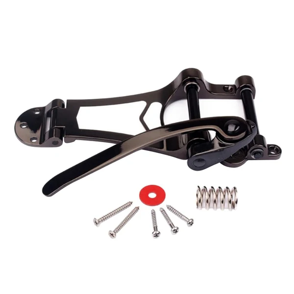 Easy-to-Use Max Tremolo Bridge Tailpiece For Gibson ES-335 LP Electric Guitar Black Premium Material