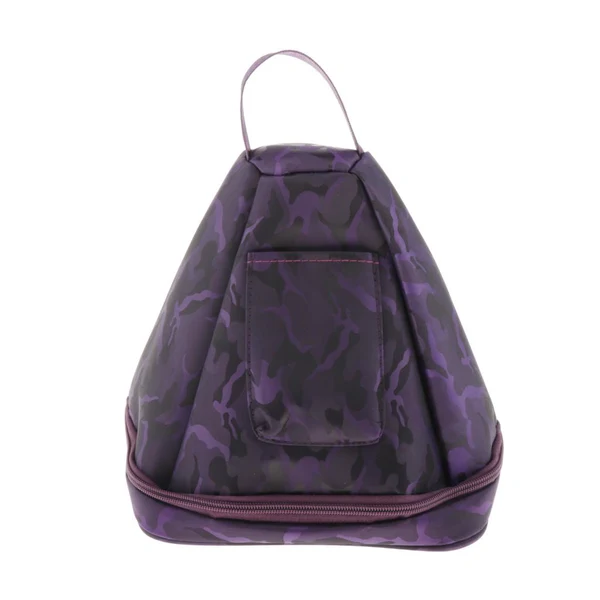 Convenient Max Crystal Singing Pyramid Traveling Carry Bag Case 7inch Purple Camouflage Official