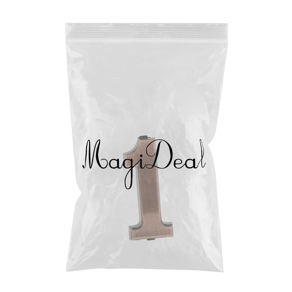Next-Generation Max ABS Plastic House Door Number Sign Plaque DIY Digit Number 0 to 9 Number 1 Optimized