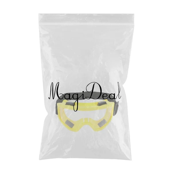 Pure Max Safety Goggles Eye Protection Lab Indoor Workplace Protective Glasses Yellow Unique
