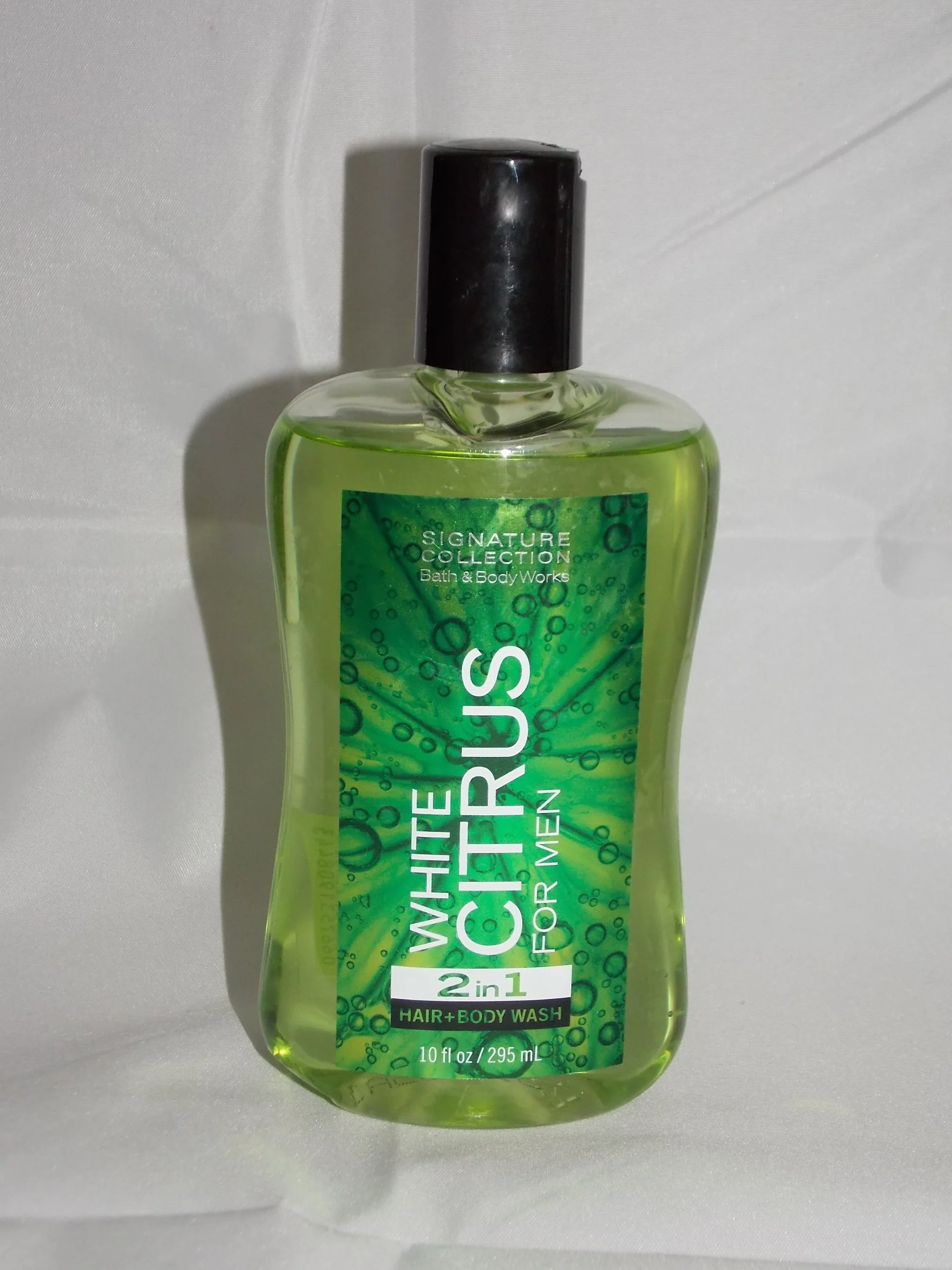 Enhanced Bath and Body Works New White Citrus for Men 2in1 Hair and Body Wash 10 Oz Contemporary