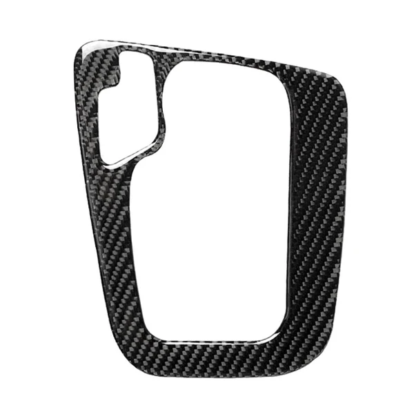 Carefully Designed Max Carbon Fiber Gear Shifter Frame Panel Cover Trim Sticker For BMW E46 3Series Clean