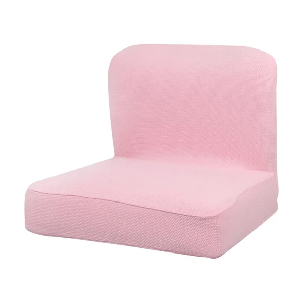 Soft Max Short Low Back Stretch Dining Chair Cover Bar Stool Seat Slipcover Pink Expertly Made