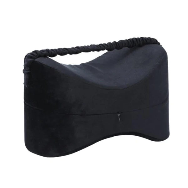 Verified Max Memory Foam Leg Pillow Side Sleep Knee Pillow Cushion for Pregancy Women Black Exclusive