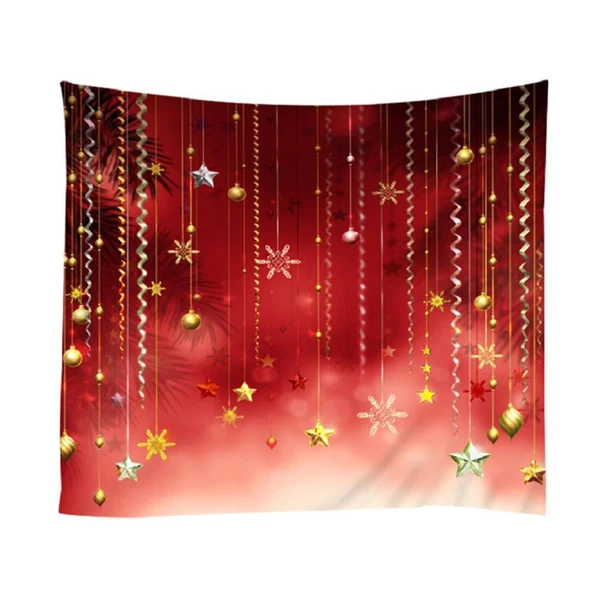 Fashionable Max Christmas Theme Wall Hanging Tapestry 150x150cm G Easy-to-Use
