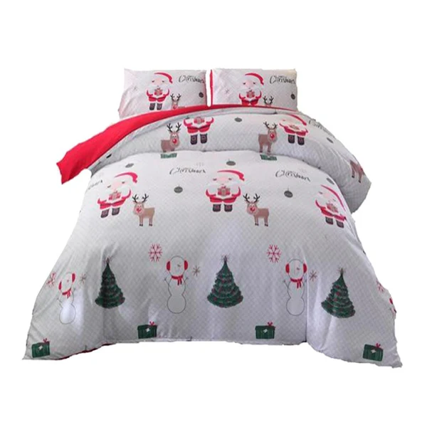 Safe Max Cute Design Decorative Duvet Cover Bedding Cover Set 3Pcs Queen Size Green