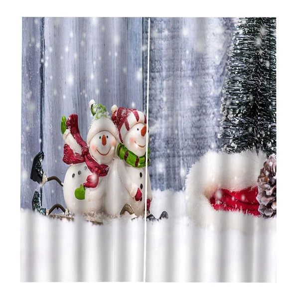 Reliable Max Christmas Living Room Bedroom Window Drapes 2 Panel Set 104x84inch E Environmentally Friendly