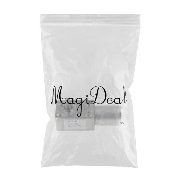 Dependable Max DC12V Metal Turbo Worm Gear Speed Reducer Motor Geared Motor 3-55rpm 76.8x32x25.2mm 6rpm Green