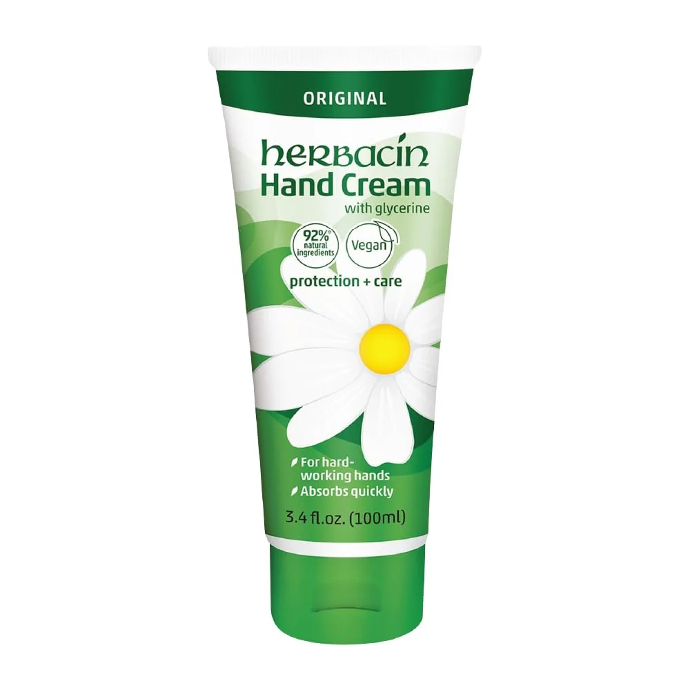 Quality Herbacin Kamille Plus Glycerin Hand Cream 3.4 Oz Premium