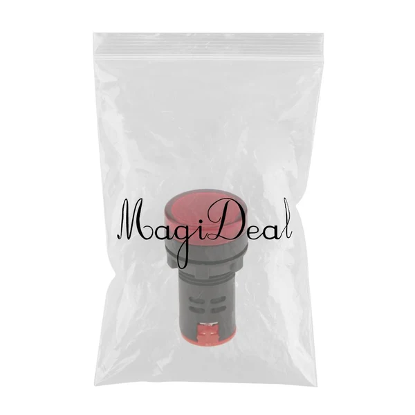 Smart Max 12V LED Indicator Signal Control Indicator Light Control Panel 22mm Red High-End