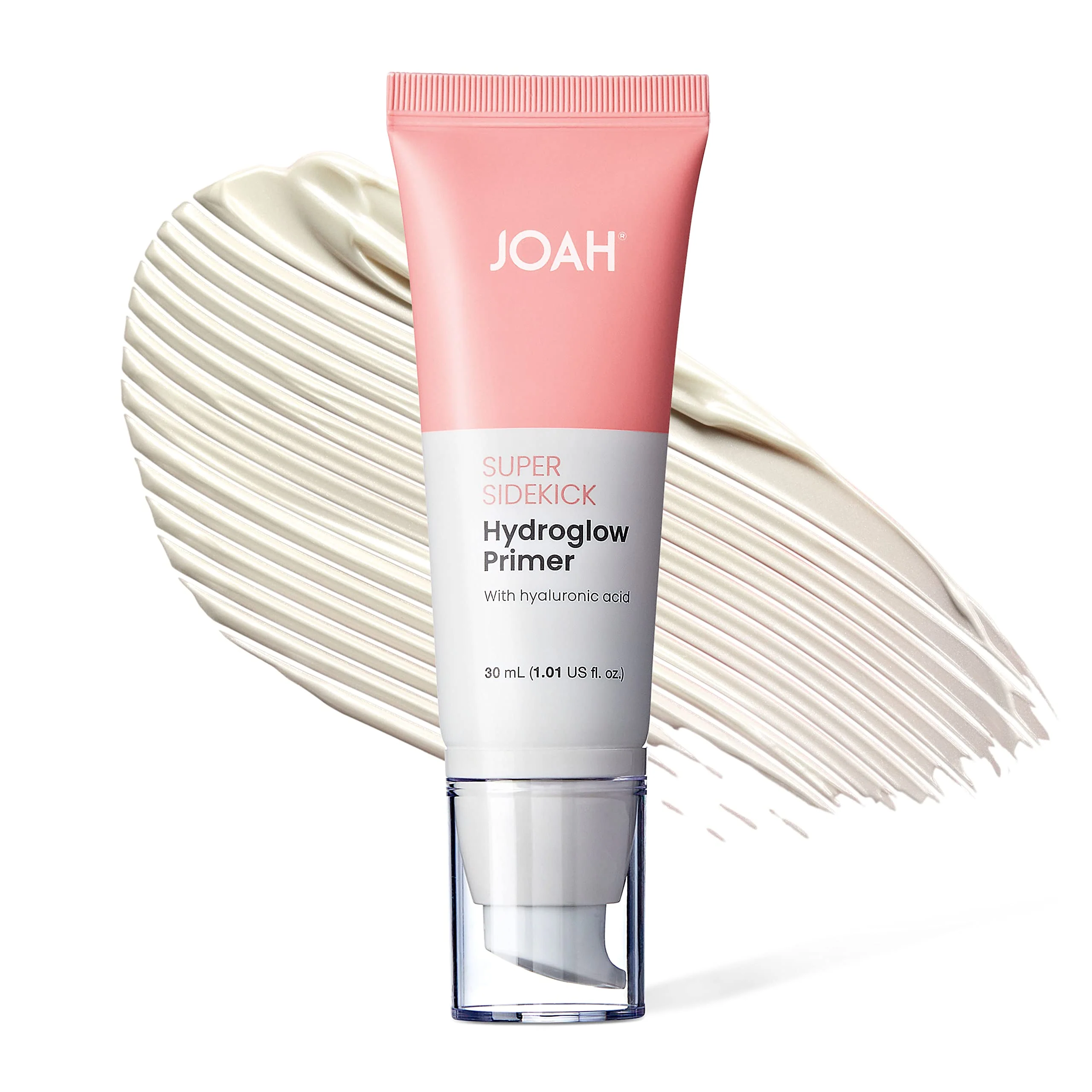 Enhanced JOAH Super Sidekick Hydroglow Makeup Primer with Hyaluronic Acid For Glow Dewy Finish Hydrating Long Lasting and Illuminating Korean Makeup Face User-Friendly