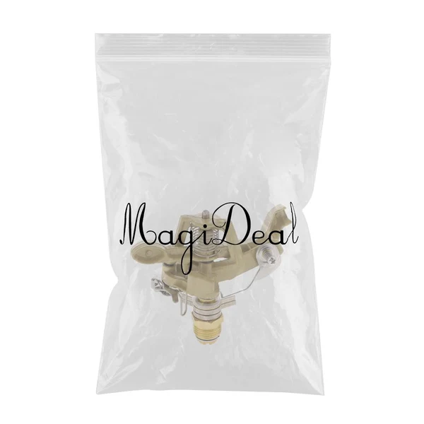Dependable Max Alloy Garden Lawn Watering Irrigation Adjustable Rocker Arm Spray Head 4 DN13 Reusable