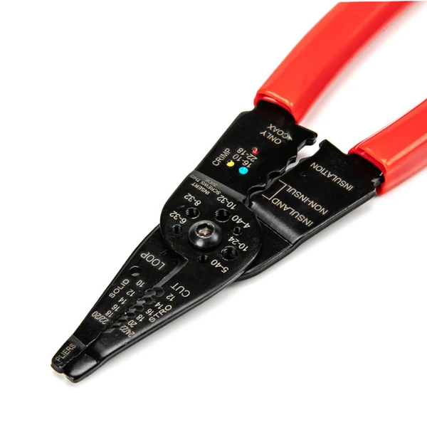 Optimized Max Multi-Tool 7 in 1 Wire Stripper Crimper Cutter Plier High Carbon Steel High-End