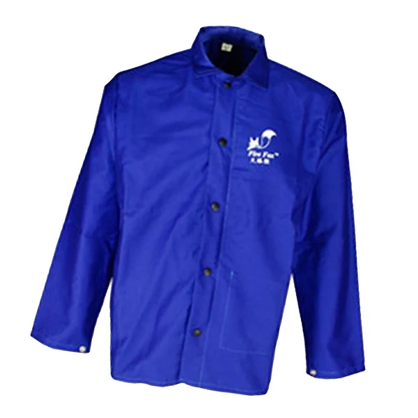 Innovative Max Weldas Welder Welding Jacket Protective Clothing Suit Safety Welding Blue XL Pure
