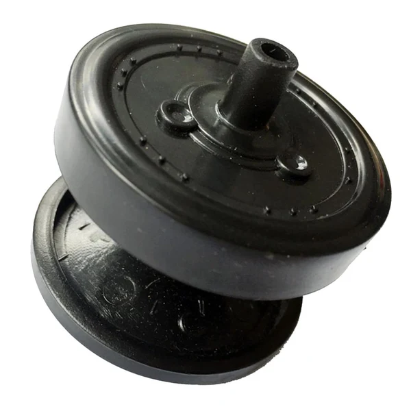 Authentic Max Plastic Crawler Bearing Wheel with Coupler for Tank Car Chassis Model B Enhanced