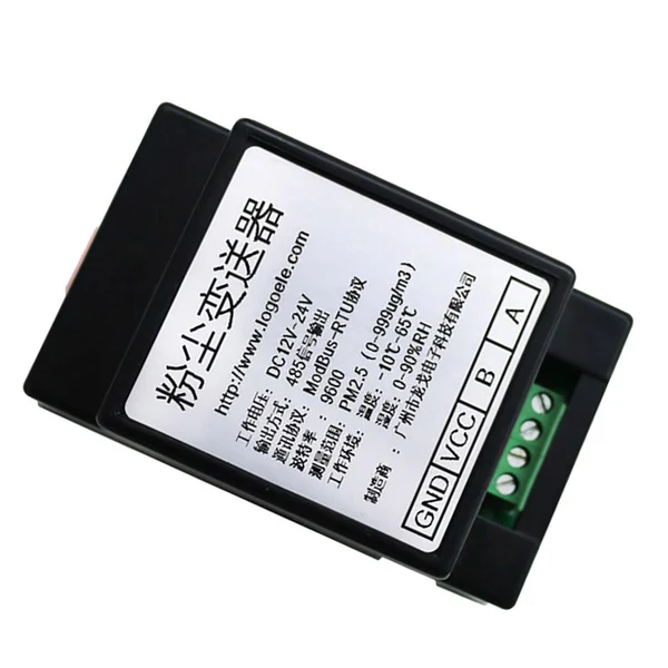 Versatile Max Dust Detection Transmitter Pm2.5 Dust Sensor Module RS485 Output With Shell Professional