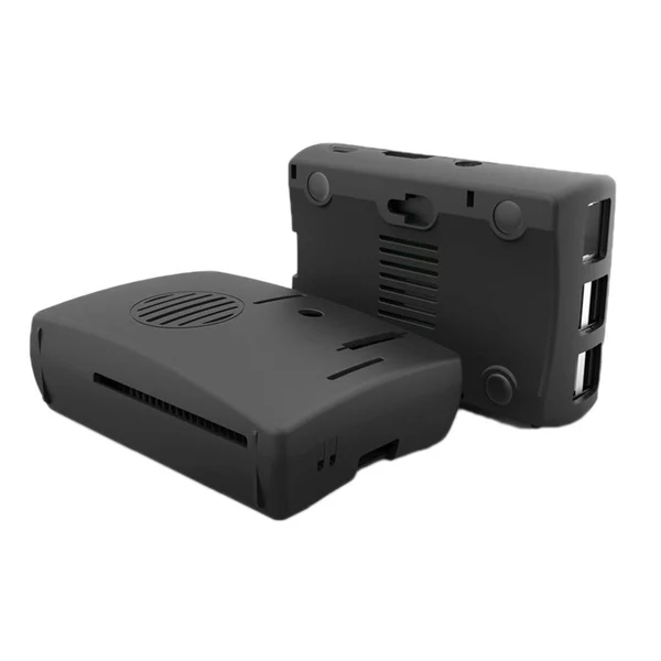 Luxury Max Protector Shell Cover Case Shell Enclosure for Raspberry Pi 2B 3B 3B Black Traditional