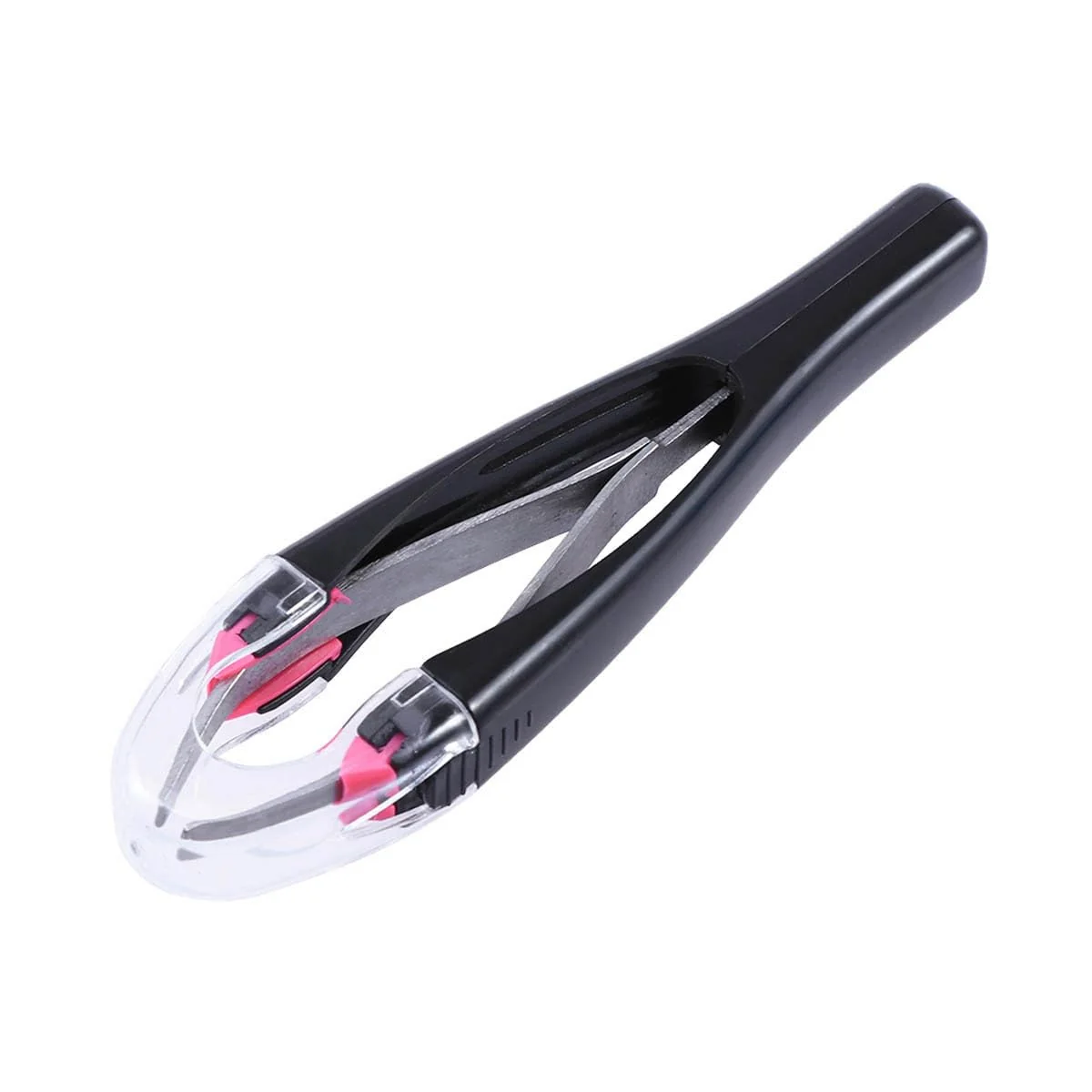 Premium Lurrose Automatic Elastic Eyebrow Tweezer Retractable Tweezer for Eyebrow Removal Color Random Minimalist