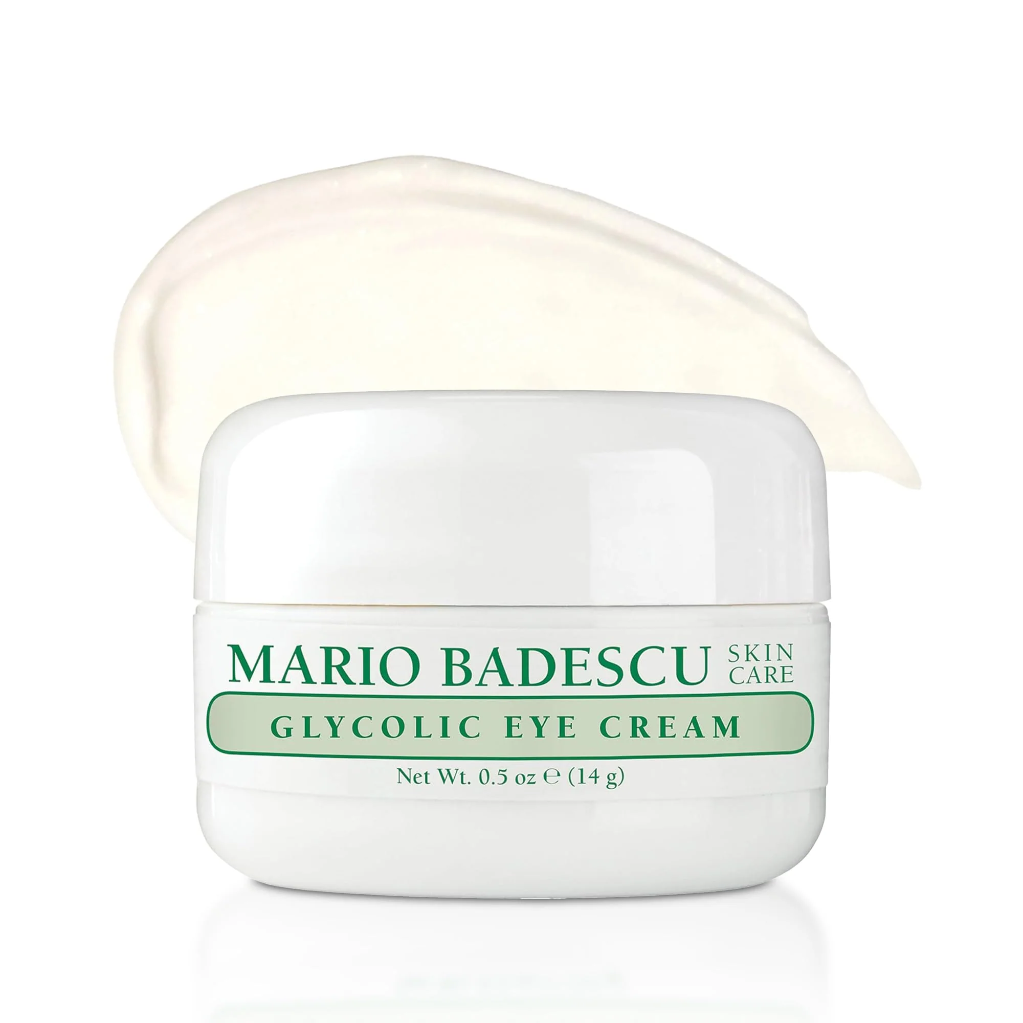 Eco-Friendly Mario Badescu Glycolic Eye Cream Anti Aging Skin Care for Fine Lines and Wrinkles Overnight Eye Moisturizer with Vitamin E AHA and Cocoa Butter Long-Lasting