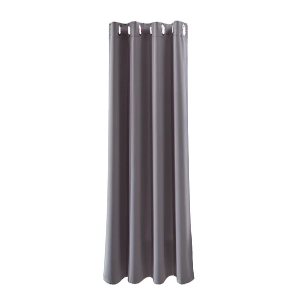 Green Max Solid Color Blackout Window Curtains Panels for Bedroom Dark Gray 42x84inch Practical