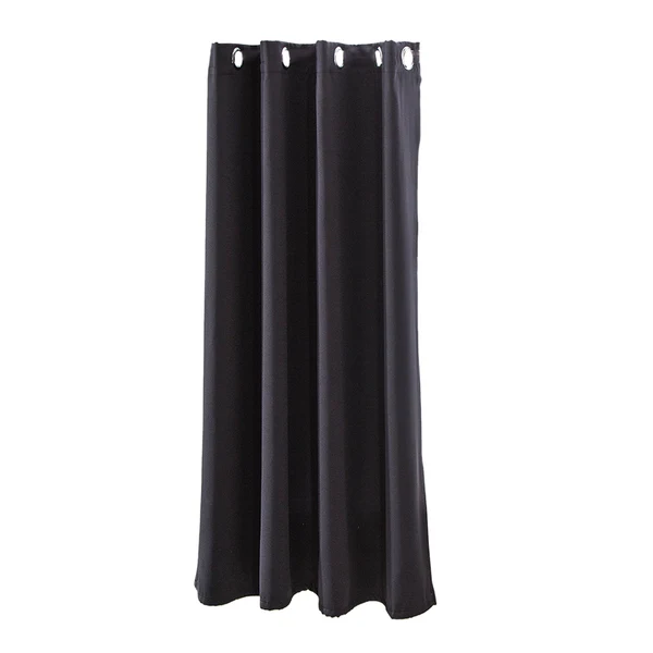User-Friendly Max Solid Color Blackout Window Curtains Panels for Bedroom Black 52x63inch Consistent