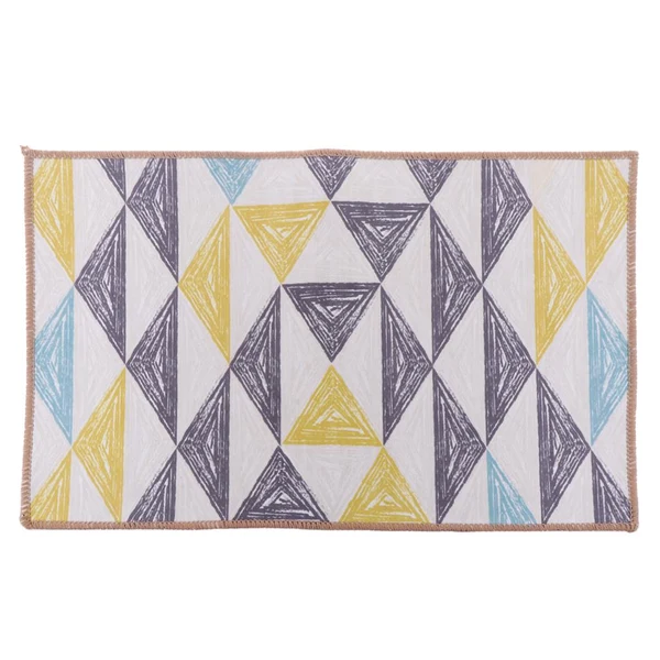 Recyclable Max Nonslip Bathroom Mat Doormat Entrance Door Mat Kitchen Floor Rug D-90x60cm Luxury
