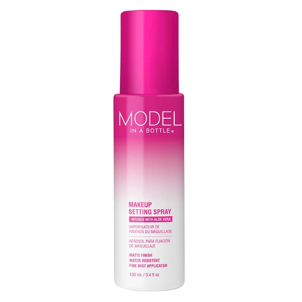 Smart Model in a Bottle Makeup Primer Setting Spray Smooth Matte Finish Finishing Spray All Skin Types 3.4 oz - 1 Pack Crafted