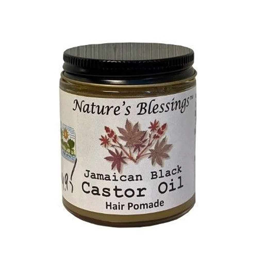 Reusable Nature's Blessing Jamaican Black Castor Oil Hair Pomade All Natural Ingredients Consistent