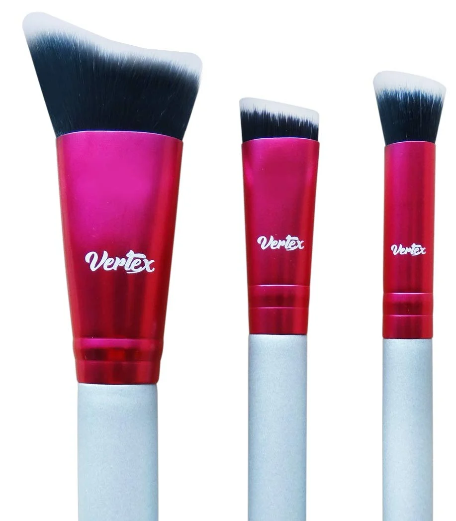 Detailed Nose Contour Brush Contouring Makeup Brush Set - Sculpting Blending Brush Hair Angled Blush Techniques Dramatic Cheekbones Highlighting Bronzer Original