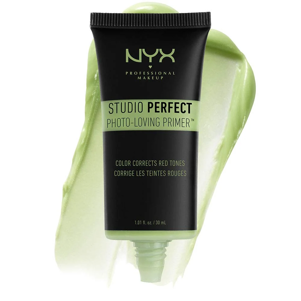 Comfortable NYX PROFESSIONAL MAKEUP Studio Primer Vegan Face Primer - Green Color-Correcting Efficient