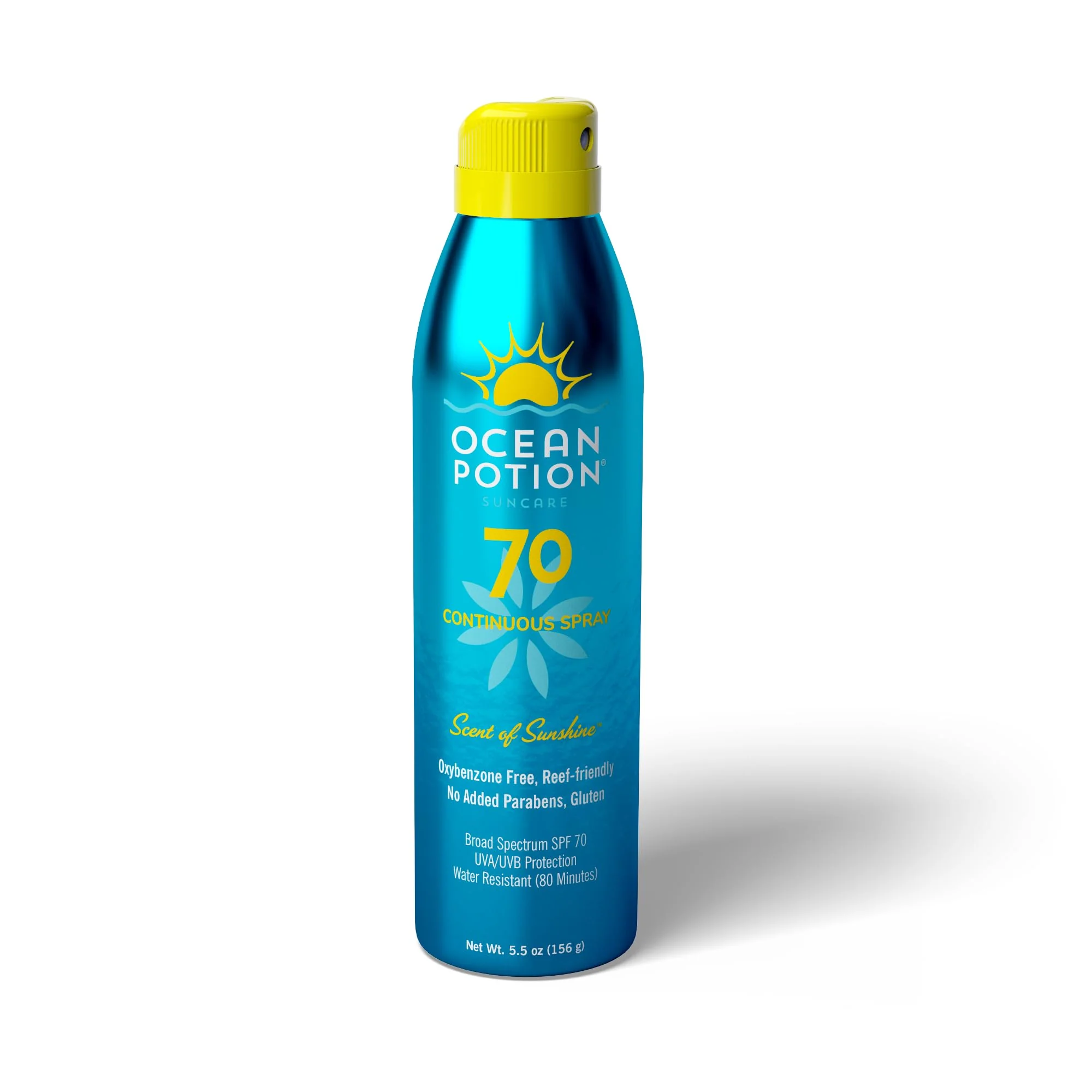 Fine Ocean Potion Sunscreen Body Spray SPF 70 5.5oz C-Spray Fashionable