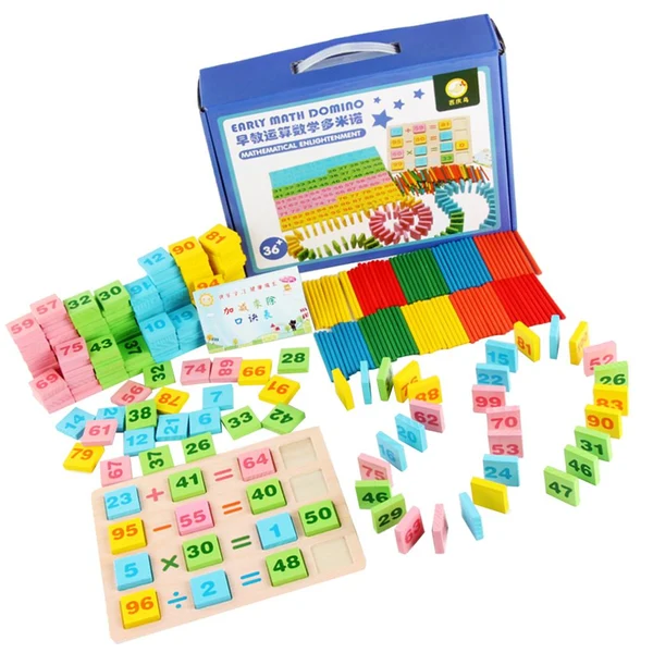 Elite Max Counting Rods 200Pcs Wooden Number Cards Montessori Educational Toys Proven
