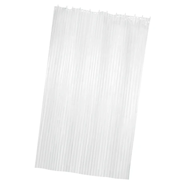 Smart Max Multi-function Waterproof Bathroom Curtains with Hooks White_M Minimalist