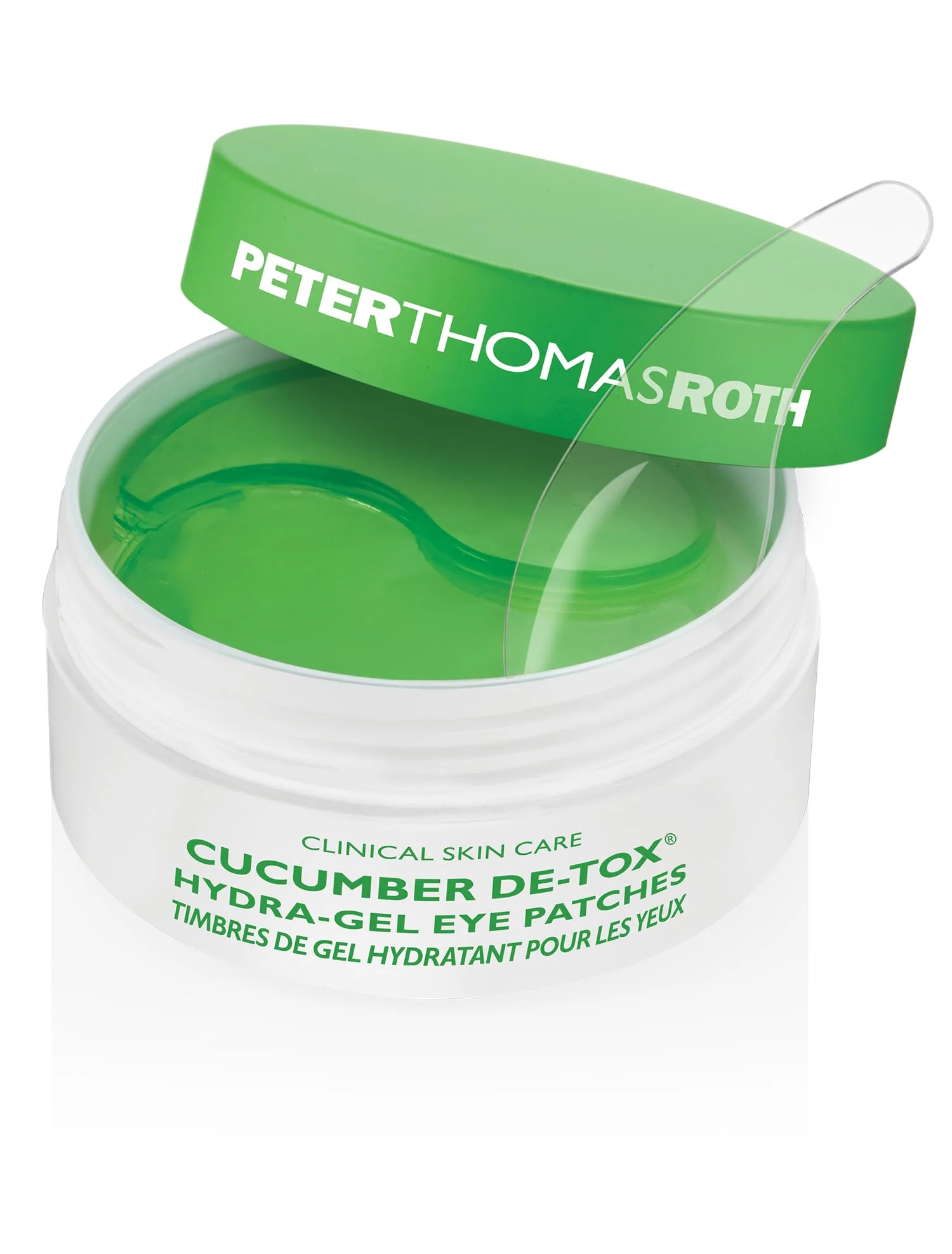 Exclusive Peter Thomas Roth Cucumber De-Tox Hydra-Gel Soothing Under-Eye Patches for Puffiness Dark Circles Fine Lines and Wrinkles 60 Count Pack of 1 Next-Generation