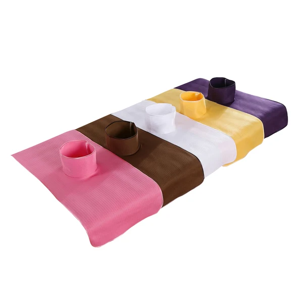 Prestigious Max Soft Beauty Massage SPA Treatment Bed Cover Sheet With Breath Hole Purple Specialty