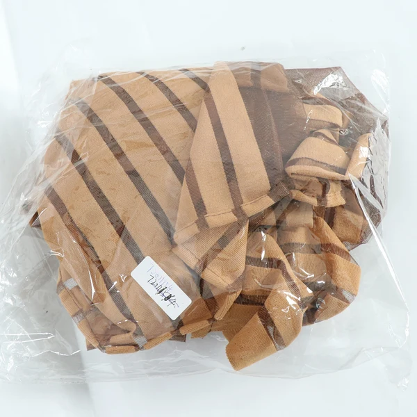 Reusable Max Sheer Curtains Rod Pocket Striped Sheer Curtain for Living Room Dark coffee Next-Generation