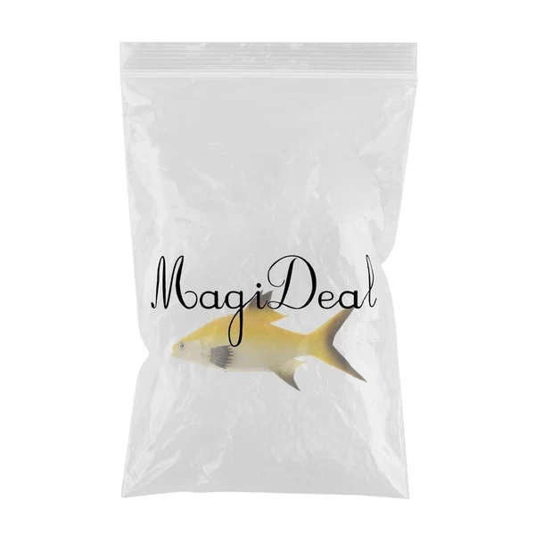 Original Max Lifelike Artificial Sea Fish Ornament for Aquarium Decorations Yellow Soft